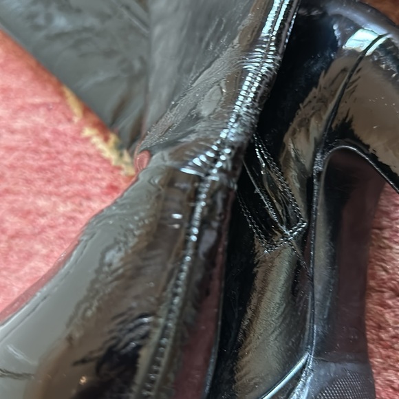 Prada Patent Leather Boots Vintage - Picture 5 of 6